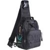 imageG4Free Outdoor Tactical Bag Backpack Military Sport Bag Pack Sling Shoulder Backpack Tactical Bag for Every Day CarryBlack