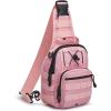 imageG4Free Outdoor Tactical Bag Backpack Military Sport Bag Pack Sling Shoulder Backpack Tactical Bag for Every Day CarryPink