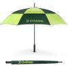 imageG4Free Strongest Golf Umbrella with Full Carbon Fiber Wellconstructed ampamp Super Lightweight ampamp Windproof Double Vented Mesh Canopy Large 62 Inch Oversized Stick Umbrellas for Rain Sun Automatic OpenFluorescentDark Green
