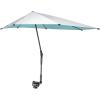 imageG4Free UPF 50 Adjustable Chair Umbrella XL with Universal Clamp UV Protection Sun Shade Umbrella for Beach Chair Stroller Wheelchair Golf Cart Bleacher PatioLake Blue