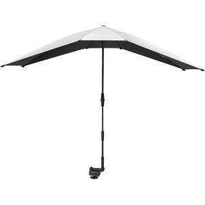 imageG4Free Double Chair Umbrella for 2 People with Adjustable Clamp Sun Umbrella for Beach Chair Reclining LoungeBlack