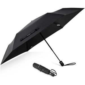 imageG4Free Mini Ultralight Umbrella UPF 50 UV Protection Compact Lightweight Travel Umbrella Super Slim Small Portable Automatic Open and Close40 InchBlackoutPlaid Black