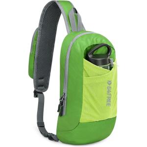 imageG4Free Sling Bag RFID Blocking Lightweight Crossbody Backpack Chest Shoulder Bag for Travel Sports RunningGreen