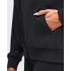 imageG4Free Smoofit Modal Soft Womens Full Zip Hoodies Loose Fit Casual Jackets with PocketsBlack