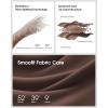 imageG4Free Smoofit Modal Soft Womens Full Zip Hoodies Loose Fit Casual Jackets with PocketsDark Coffee