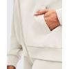 imageG4Free Smoofit Modal Soft Womens Full Zip Hoodies Loose Fit Casual Jackets with PocketsIvory