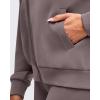 imageG4Free Smoofit Modal Soft Womens Full Zip Hoodies Loose Fit Casual Jackets with PocketsTaupe