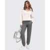 imageG4Free Smoofit Modal Soft Womens Zip Up Jackets Mock Neck Casual Sweatshirts Athletic Workout Tops with PocketsIvory