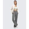 imageG4Free Smoofit Modal Soft Womens Zip Up Jackets Mock Neck Casual Sweatshirts Athletic Workout Tops with PocketsIvory