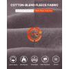 imageG4Free Flurrylux Cotton Fleece Lined Joggers Women Elastic Waist Sweatpants with Pockets Casual Lounge PantsTaupe