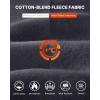 imageG4Free Flurrylux Womens Cargo Fleece Lined Sweatpants Cotton Baggy Wide Leg Pants with Pockets LoungeDark Gray
