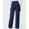 imageG4Free Flurrylux Womens Cargo Fleece Lined Sweatpants Cotton Baggy Wide Leg Pants with Pockets LoungeRoyal Blue