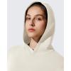 imageG4Free Smoofit Modal Soft Womens Fleece Hoodies Long Sleeve Pullover Casual Sweatshirts with PocketsWarm Beige