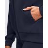 imageG4Free Smoofit Modal Soft Womens Full Zip Jackets Loose Fit Casual Hoodies Long Sleeve Tops with PocketsDark Navy