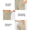 imageG4Free EverGoing Wide Leg Pants for Women Yoga Pants High Waist Sweatpants with Pockets Stretch Lounge Pants Comfy WorkoutApricot