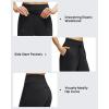 imageG4Free Smoofit Modal Soft Womens Wide Leg Sweatpants with Pockets Drawstring Double Layer Waist Casual PantsBlack