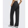 imageG4Free Smoofit Modal Soft Womens Wide Leg Sweatpants with Pockets Drawstring Double Layer Waist Casual PantsBlack