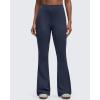imageG4Free BareFeel Flare Yoga Pants Women High Waisted Bootcut Leggings with Pockets Dress Work Pant PetiteRegularTallDark Navy