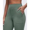 imageG4Free BareFeel Flare Yoga Pants Women High Waisted Bootcut Leggings with Pockets Dress Work Pant PetiteRegularTallGray Sage