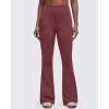 imageG4Free BareFeel Flare Yoga Pants Women High Waisted Bootcut Leggings with Pockets Dress Work Pant PetiteRegularTallWine