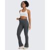 imageG4Free BareFeel Yoga Pants Women High Waisted Flare Leggings Soft Bootcut Wide Leg Flared Pants 29quot31quot33quotDark Grey