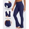 imageG4Free BareFeel Yoga Pants Women High Waisted Flare Leggings Soft Bootcut Wide Leg Flared Pants 29quot31quot33quotNavy