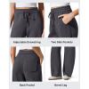 imageG4Free Flurrylux Fleece Lined Baggy Barrel Sweatpants Cotton Wide Leg Lounge Pants with PocketsDark Gray