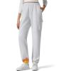 imageG4Free Flurrylux Womens Fleece Lined Joggers Pants Cotton Cargo Sweatpants with PocketsLight Heather