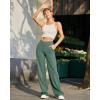 imageG4Free EverGoing Wide Leg Pants for Women Loose Yoga Pants with Pockets PetiteRegularTall Stretch Casual Lounge PantsSage Green