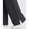 imageG4Free ShiftReady Maternity Work Pants with Pockets Over The Belly Pregnancy Wide Leg Dress TrousersBlack