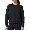 imageG4Free Smoofit Modal Soft Womens Fleece Sweatshirts Crewneck Pullover Hoodies Long Sleeve Casual TopsBlack