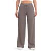 imageG4Free EverGoing Womens Wide Leg Pants High Waisted Yoga Pants with Pockets Casual Drawstring SweatpantsTaupe
