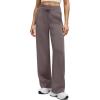 imageG4Free Smoofit Modal Soft Womens Wide Leg Sweatpants with Pockets Drawstring Double Layer Waist Casual PantsTaupe
