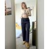 imageG4Free Smoofit Modal Soft Women Wide Leg Sweatpants Yoga Pants Casual Lounge Trousers ShortPetiteRegularTallExtral TallDark Blue
