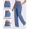 imageG4Free Smoofit Modal Soft Women Wide Leg Sweatpants Yoga Pants Casual Lounge Trousers ShortPetiteRegularTallExtral TallDemin Blue