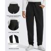 imageG4Free Flurrylux Men Fleece Lined Sweatpants Drawstring Cotton Warm Straight Leg Casual Track Pants with PocketsBlack