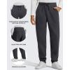 imageG4Free Flurrylux Men Fleece Lined Sweatpants Drawstring Cotton Warm Straight Leg Casual Track Pants with PocketsDark Gray