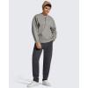 imageG4Free Flurrylux Men Fleece Lined Sweatpants Drawstring Cotton Warm Straight Leg Casual Track Pants with PocketsDark Gray