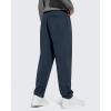 imageG4Free Mens Smoofit Fleece Lined Sweatpants Winter Thermal Warm Pants Casual Lounge Drawstring with PocketsDark Navy