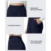 imageG4Free Smoofit Fleece Lined Sweatpants for Women Wide Leg Drawcord Thermal Casual Pants with PocketsDark Navy