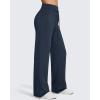 imageG4Free Smoofit Fleece Lined Wide Leg Sweatpants for Women Drawstring Thermal Casual Pants with PocketsDark Navy