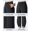 imageG4Free Smoofit Fleece Lined Womens Baggy Barrel Sweatpants Wide Leg Casual Pants with PocketsBlack