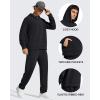 imageG4Free Smoofit Modal Soft Mens Fleece Lined Hoodie Pullover Warm Casual Sweatshirts with PocketsBlack