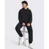 imageG4Free Smoofit Modal Soft Mens Fleece Lined Hoodie Pullover Warm Casual Sweatshirts with PocketsBlack