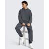 imageG4Free Smoofit Modal Soft Mens Fleece Lined Hoodie Pullover Warm Casual Sweatshirts with PocketsDark Gray