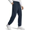 imageG4Free Mens Smoofit Fleece Lined Joggers Pants Winter Thermal Sweatpants Warm Casual Lounge Drawstring with PocketsDark Navy