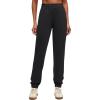 imageG4Free Smoofit Modal Soft Womens Joggers Inner Drawstring Sweatpants Casual Pants with Pockets Cinch BottomBlack