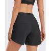 imageG4Free Athletic Shorts for Women Lightweight Running Shorts Inner Linner with PocketsBlack