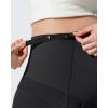 imageG4Free Flurrylux Fleece Lined Maternity Wide Leg Pants Cotton Over The Belly Pregnancy SweatpantsBlack