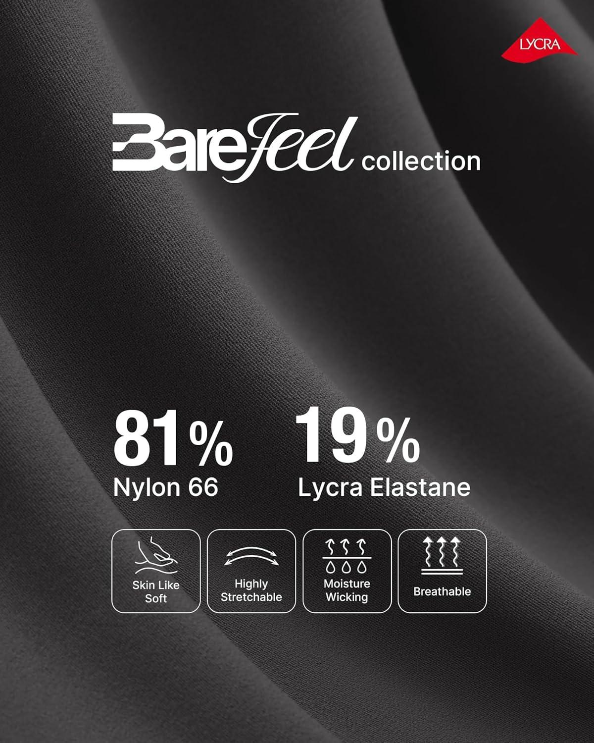 imageG4Free BareFeel Wide Leg Yoga Pants Cross Waist Casual Trousers with Zipper Pockets 29quot31quot33quotBlack